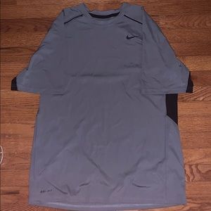 Gray Nike dryfit shirt